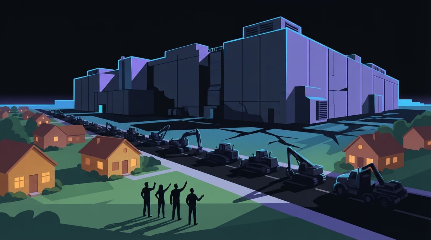Illustration: Cedar Rapids neighbors raise concerns over southwest data center