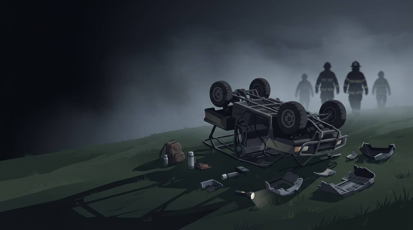 Illustration: Lisbon man dies in Missouri golf cart crash injuring three others