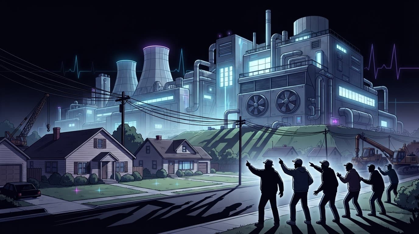 Illustration: Cedar Rapids residents raise concerns over proposed data center