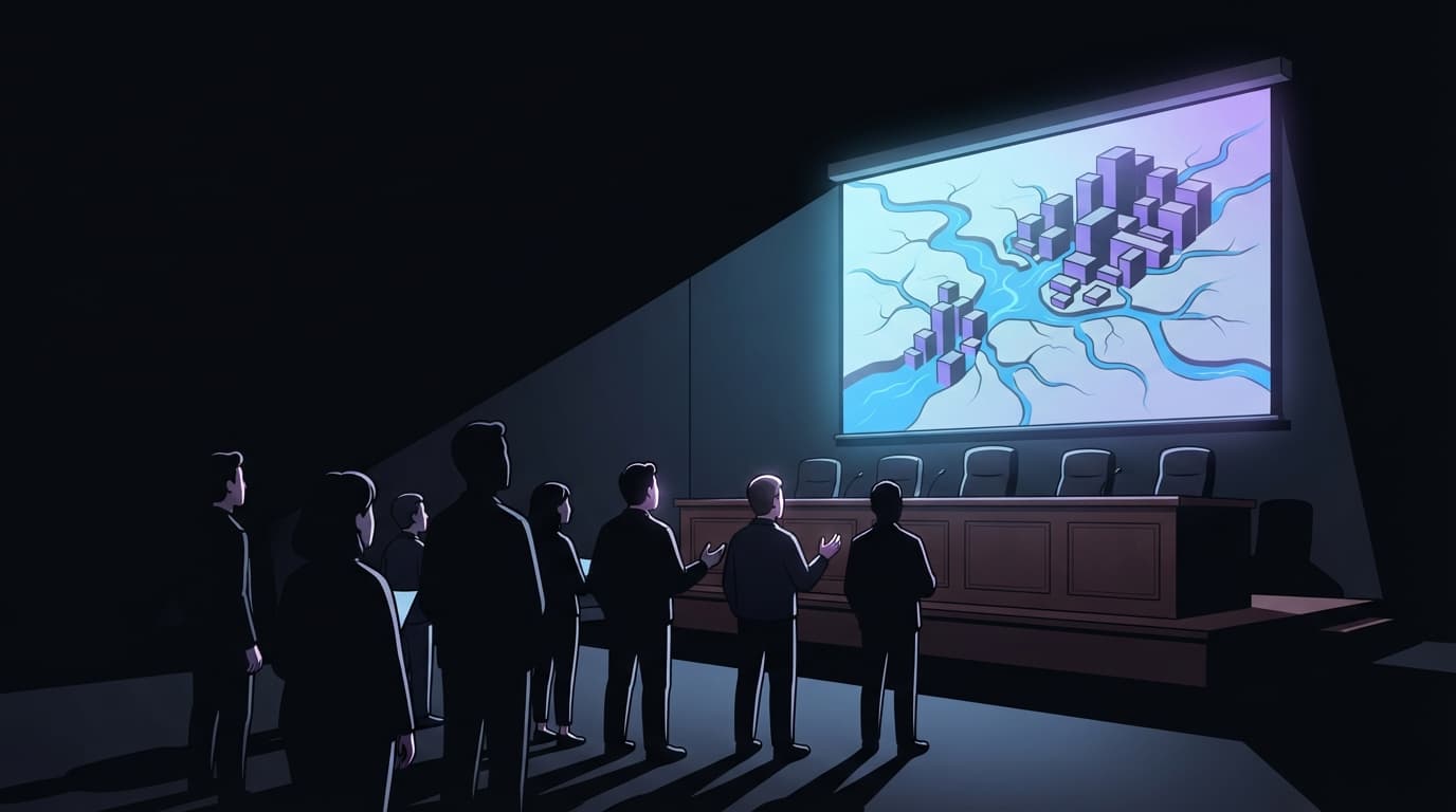 Editorial illustration for Cedar rapids residents question data center water impacts at council meeting